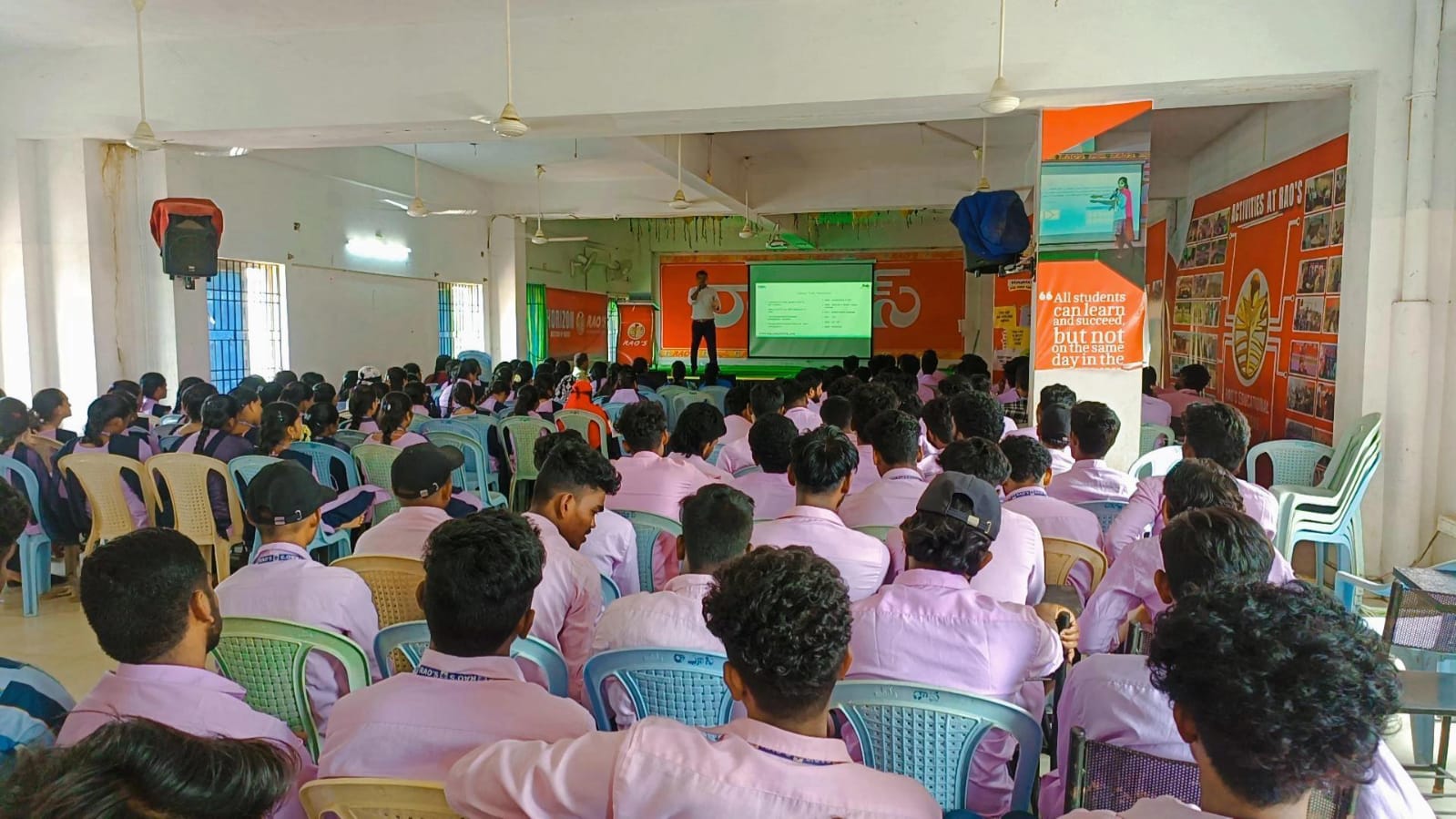 Tally Prime Work Shop at Nellore Rao's Degree College