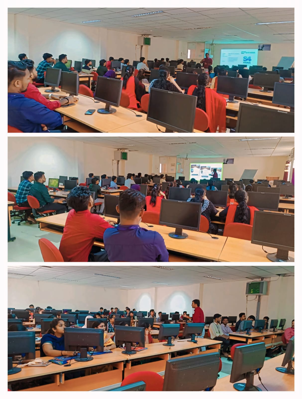 SAP WORK SHOP IN KSRM ENGINEERING COLLEGE , KADAPA