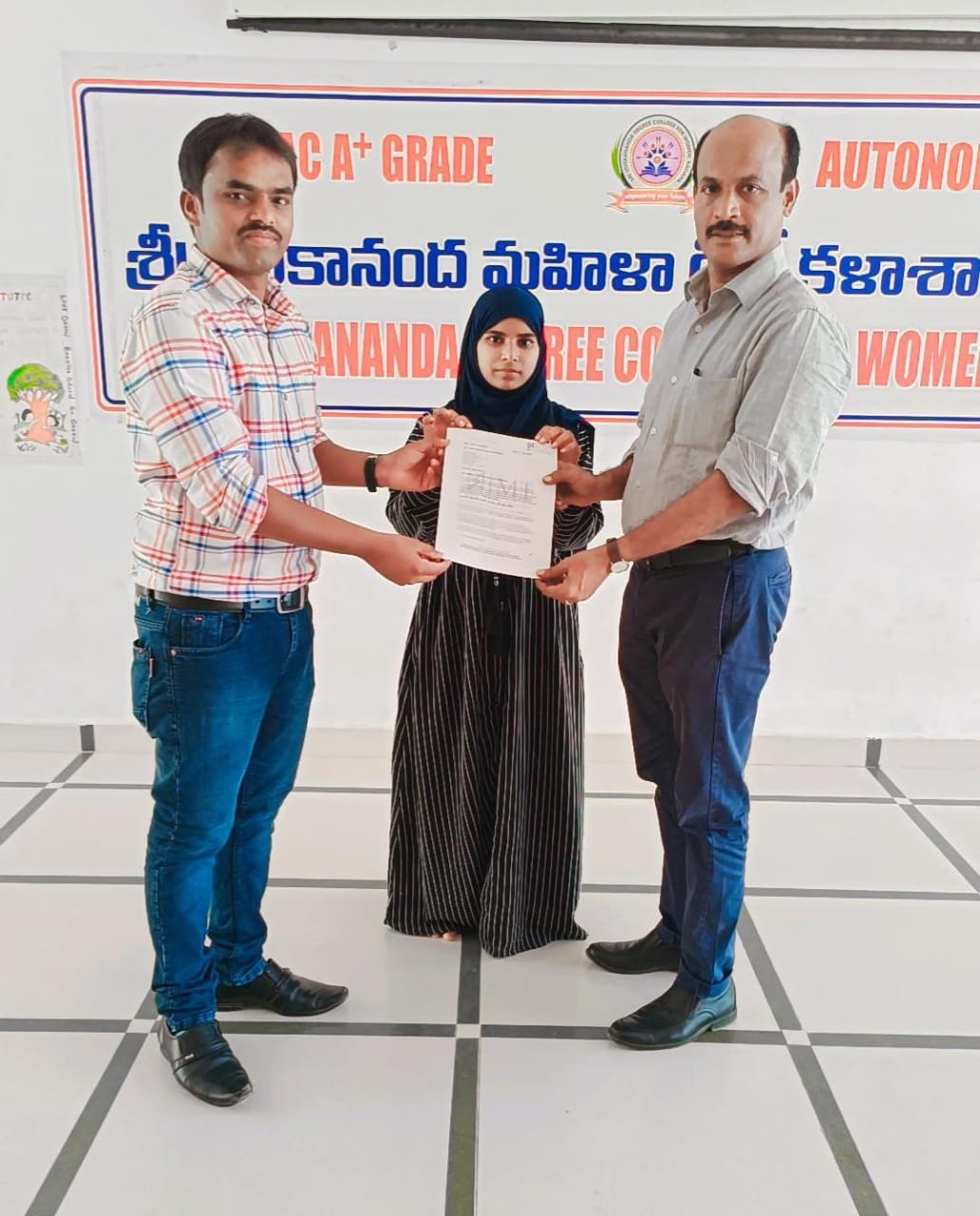 Congratulations - Najma - Package - 2.4 LPA