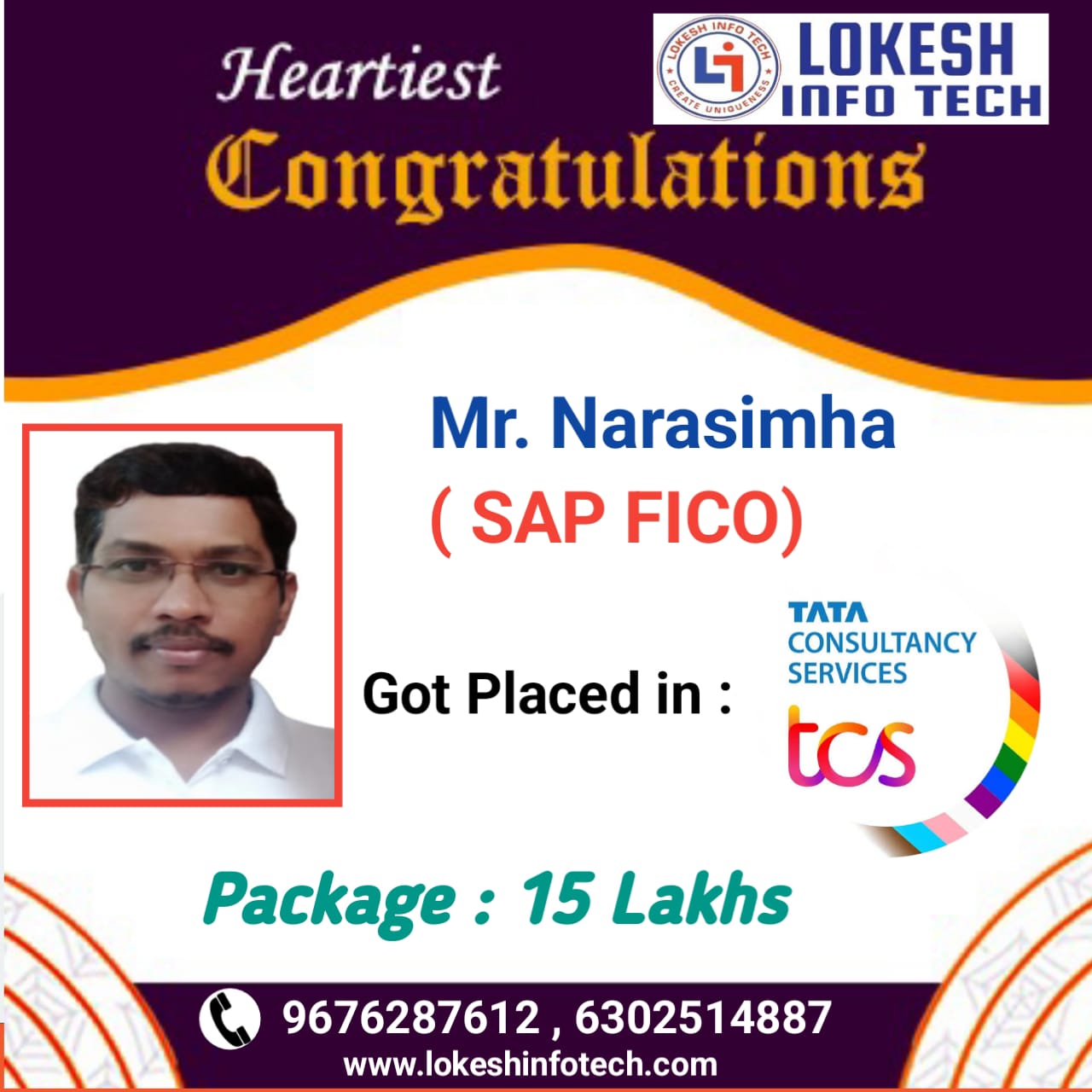 Mr. Narasimha - Package - 15 Lakh